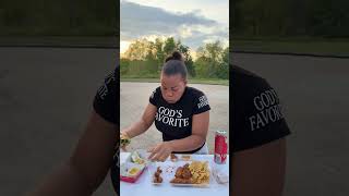 Danise vs Emaa What Danise was doing?👀🤦🏼‍♀️ #rockpaperfoodchallenge 