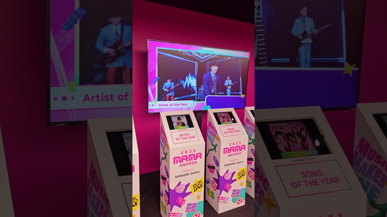 2023MAMA] Welcome to MAMA AWARDS POP-UP in Galaxy Harajuku