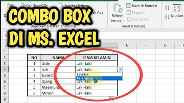 Cara Menambahkan Combo Box di Ms. Excel