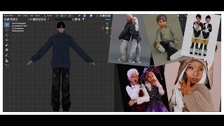 The Sims 3 │ 2026 BLENDER Tutorial │ Exporting, Rigging & Posing