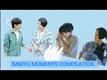 Eng subcompilation of samyu new moments  wbl boys variety show ep13  press conference
