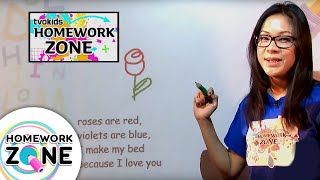 HOMEWORK ZONE - Writing a poem