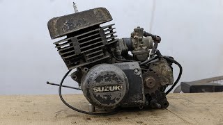 Suzuki TS250 Engine full Restoration 1977 by Restoration of Everything 438,459 views 1 year ago 17 minutes