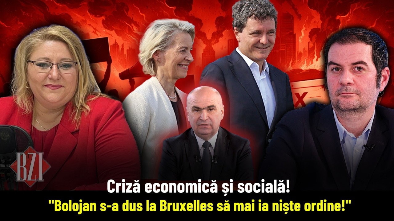 Studio BZI LIVE alături de Diana Șoșoacă, președinte Partidul S.O.S. România și europarlamentar