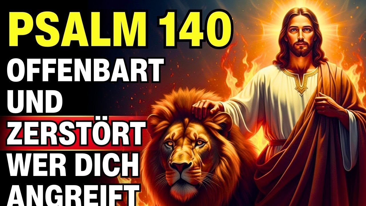 🔥 Gott ENTHÜLLT und VERNICHTET jeden verborgenen Feind jetzt: prophetisches Gebet aus Psalm 140