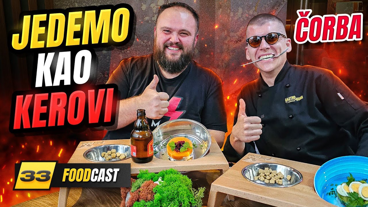 OVO JE PRVI RESTORAN u SRBIJI KOJI SPREMA HRANU za PSE !!! FoodCast 33 - GETO ČORBA
