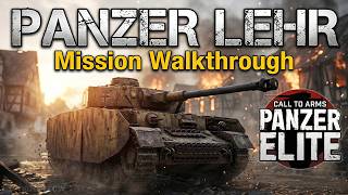 Panzer Lehr Mission Walkthrough - Call to Arms: Panzer Elite (Axis Wehrmacht Campaign) No Commentary screenshot 4