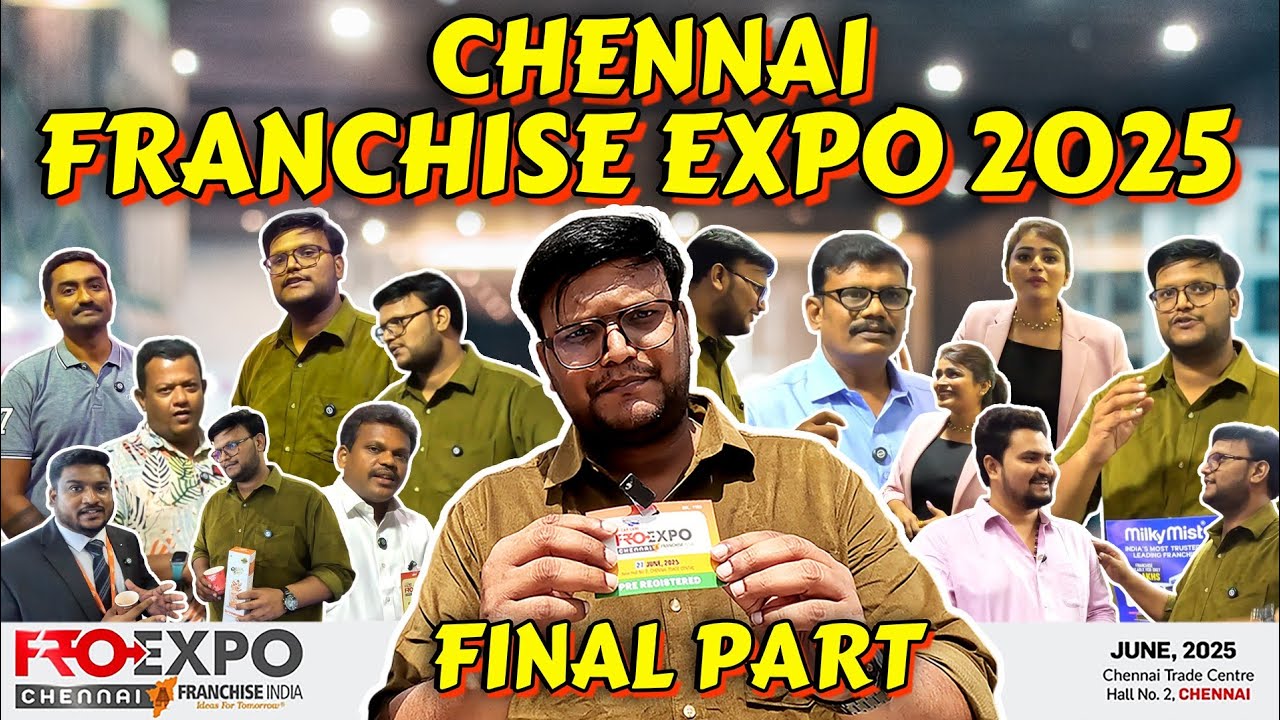 Top Franchise Opportunities You Can’t Miss in 2025 | New Business Ideas | Chennai Trade Centre Pt. 3