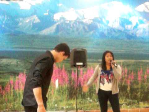 Taylor Swift- You belong with Me live cover WITH ROBBIE AMELL by Monica Repuya