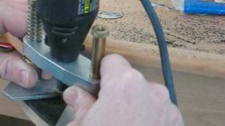 Mother of Pearl Inlay into Headstock