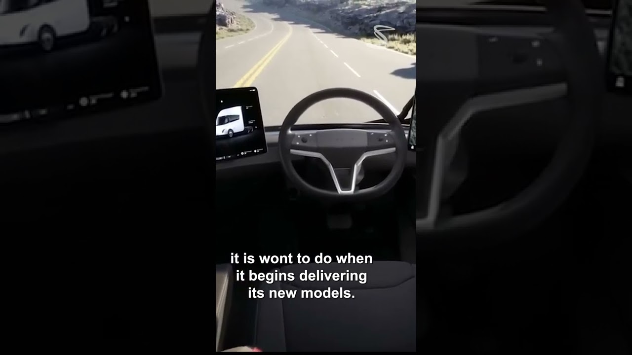 Elen Musk's Tesla Semi delivered!