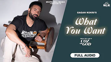 What You Want (Full Audio) COZ OF GOD | Gagan Kokri | Latest Punjabi Songs 2022