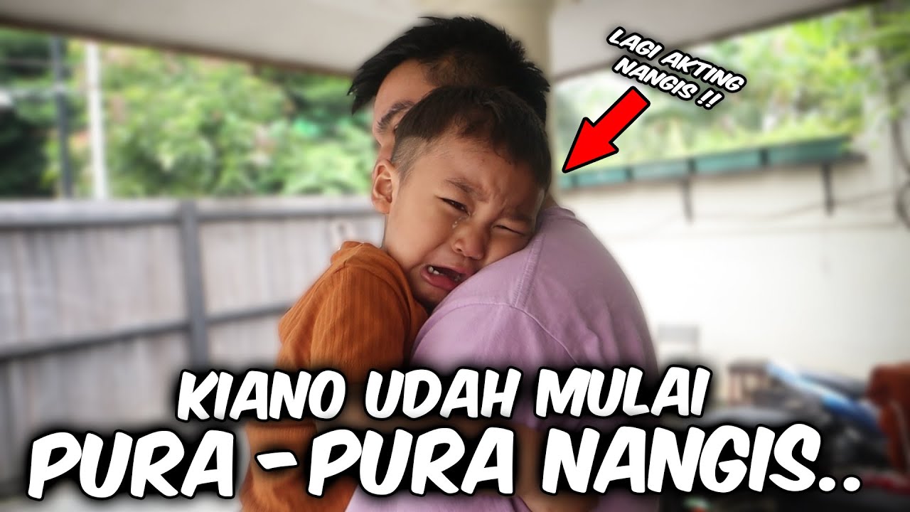 INI LUCU BANGET.. KIANO UDAH BISA PURA2 NANGIS ‼️ BAHAYA NIH ..