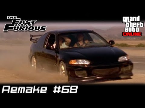 The Fast and The Furious - 1993 Honda Civic EJ1 aka "Heist Civic" (GTA Online Dinka Kanjo SJ