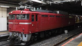 単9133レ EF81 141 単機 大宮駅発車
