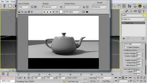 3dsMax Monday Movie #60: Scanline Matte/Shadow