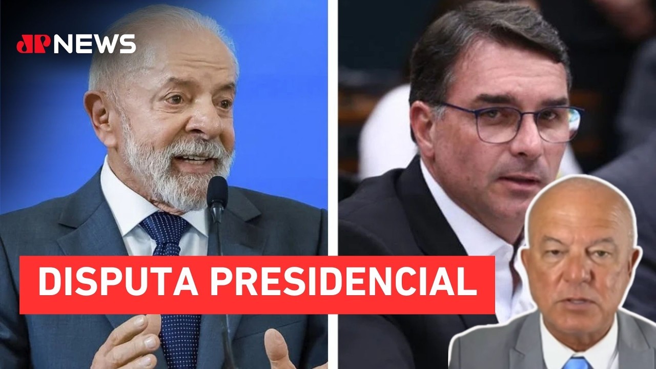 Real Time: Flávio aparece numericamente à frente de Lula no 1º turno em SP; Mehero e Motta comentam