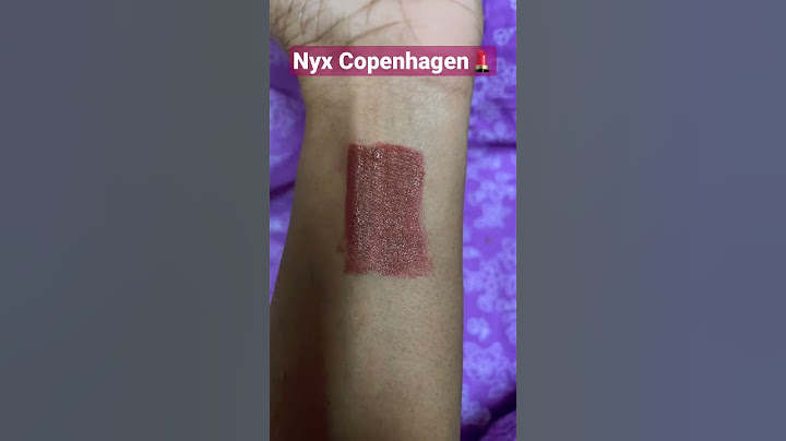 Nyx matte lip cream copenhagen review năm 2024