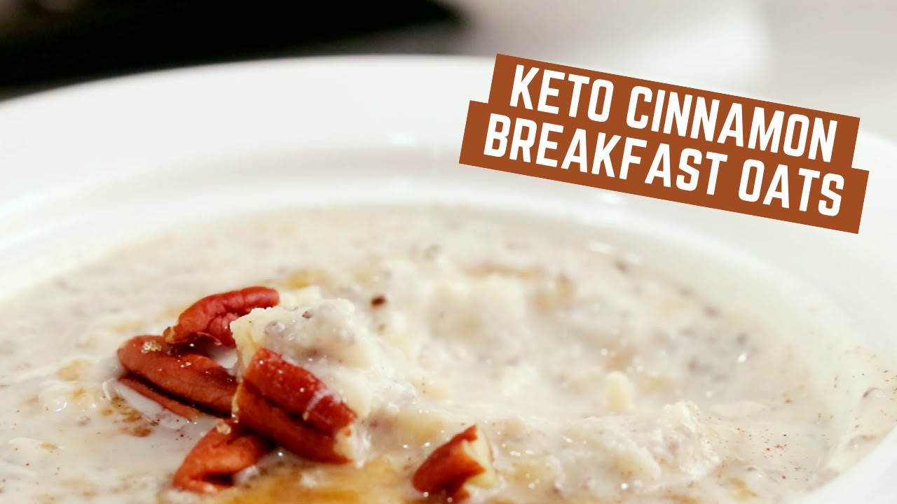 Keto Brown Sugar And Cinnamon Breakfast Oats