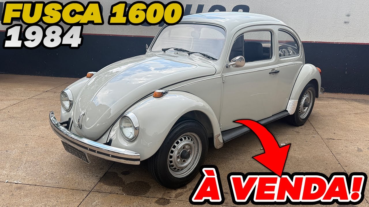 VW FUSCA 1984  * À VENDA *