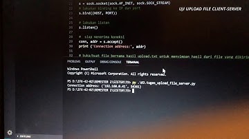 Implementasi Koneksi UDP dan TCP antar 2 Komputer (Client-Server)