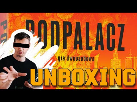 🔥 Unboxing gry „Podpalacz” od Mduko – wciel się w komisarza Mortkę lub tajemniczego podpalacza! 🔥