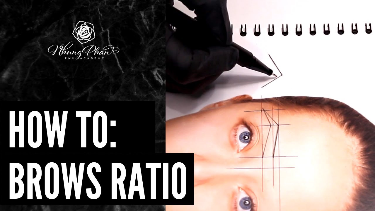 ✨HOW TO: EYEBROWS RATIO ✨