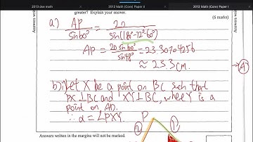 DSE Math CP 2012 P1 Q18 (3D Trigonometry)