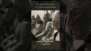 The Scene That Gave Everyone Goosebumps  #LOTR #Middleearth #Tolkien #History #Shorts