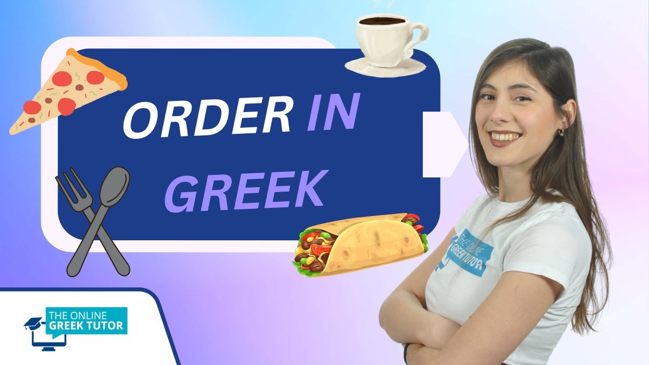 🏺🇬🇷 How to Order Food & Drinks in Greek | Essential Greek Phrases for Restaurants & Cafés
