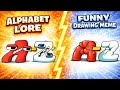 Alphabet Lore A–Z 😂 | Funny Drawing Meme #alphabetlore #drawingmeme #memes