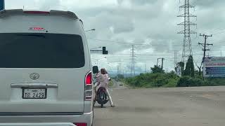 Driving🚘 Downtown-Pakse City,Champassak province,Laos🇱🇦