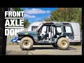 NISSAN AXLE in Land Rover DISCOVERY SWAP! $100 Disco V2.0 Gets a Patrol AXLE, and 36s!