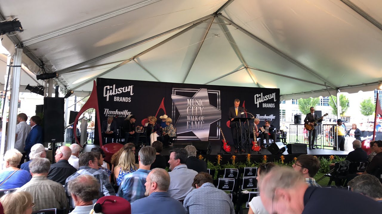 Ray Stevens Unveiling Music City Walk of Fame