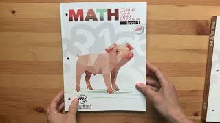 Masterbooks Level 1 Math Flip Through