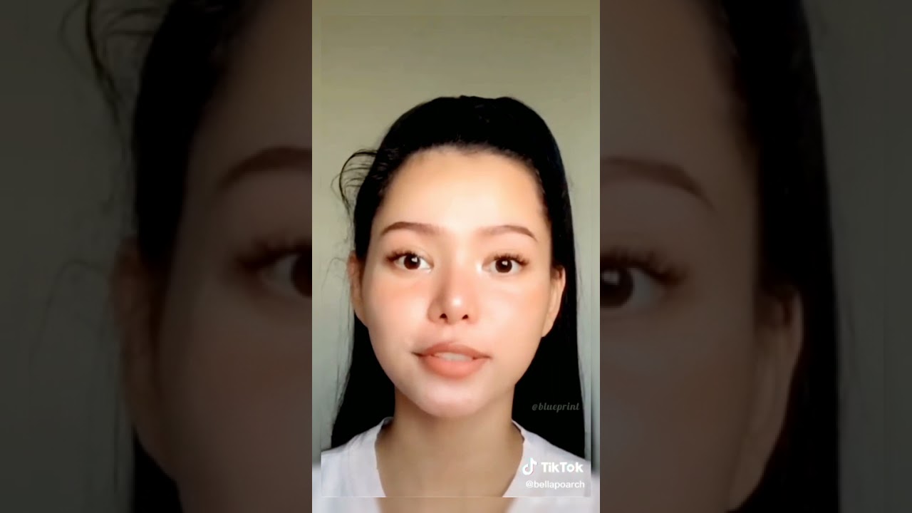 ❤️"must watch" one of the my fevorete:) bella poarch "face zoom" tik tok video 🥰
