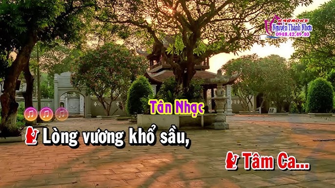 Karaoke TRÍCH ĐOẠN - MÁU NHUỘM SÂN CHÙA 2 - SONG CA