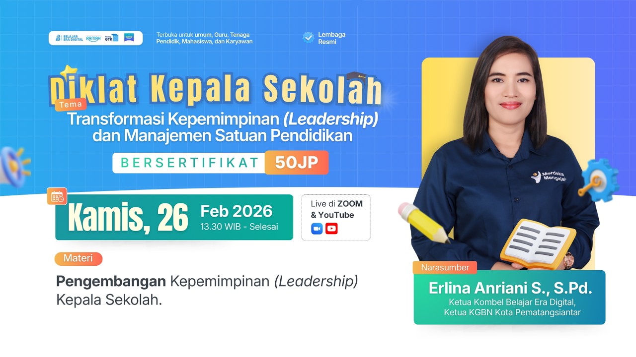 Diklat! Pengembangan Kepemimpinan Leadership Kepala Sekolah