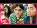 Raja rani tamil movie comedy scenes  nayantaras friends mock jai  arya  santhanam  nazriya