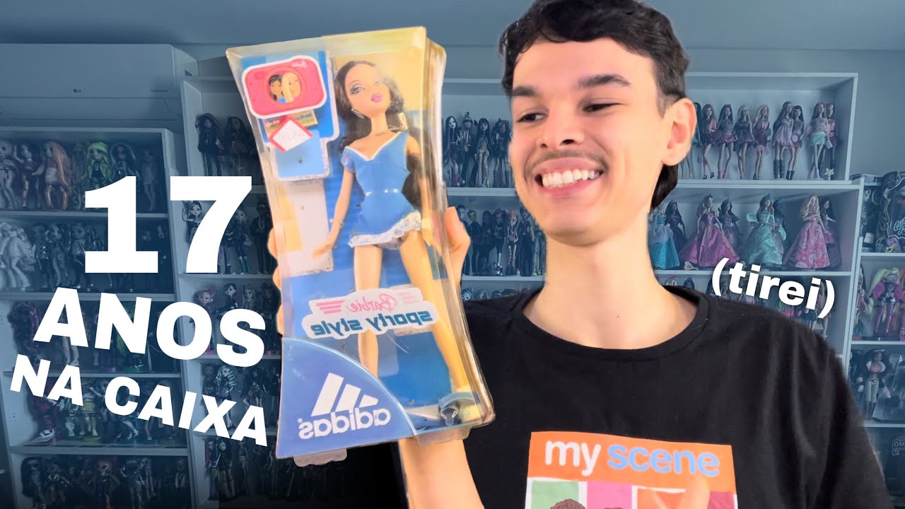 tirando uma My Scene da caixa - UNBOXING e restauração 🧼📦