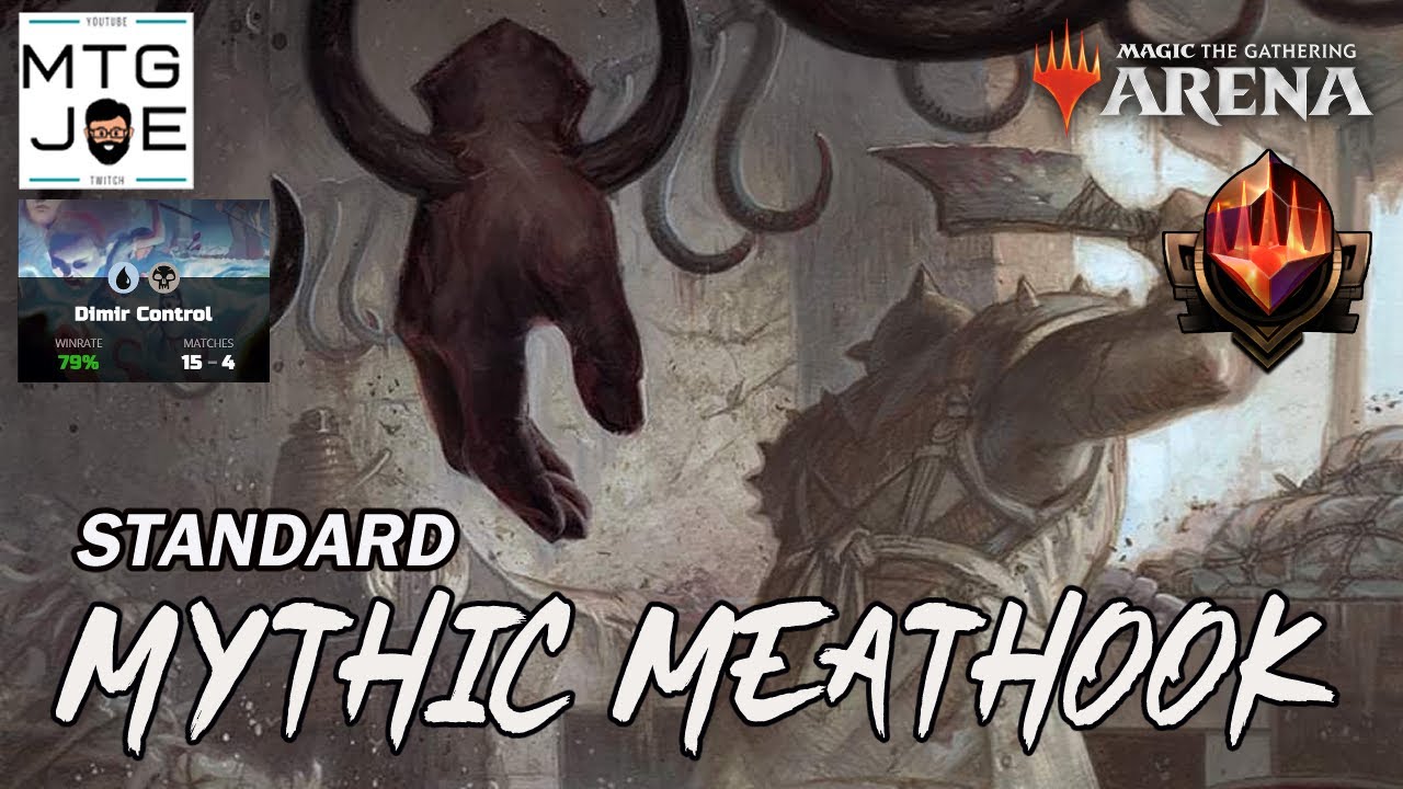 Mythic Dimir Meathook Control Standard MTG Arena Gameplay YouTube
