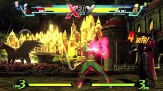 Ultimate Marvel vs. Capcom 3 Gameplay Video 6
