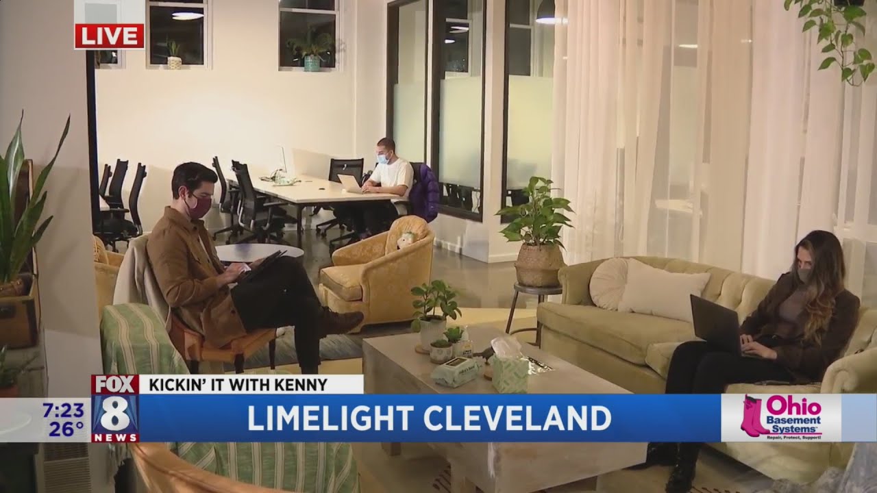 Kenny puts spotlight on cool coworking space called  'Limelight'