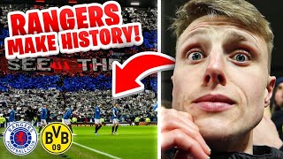 HISTORY AT IBROX As Rangers DEFEAT Borussia Dortmund! - AwayDays
