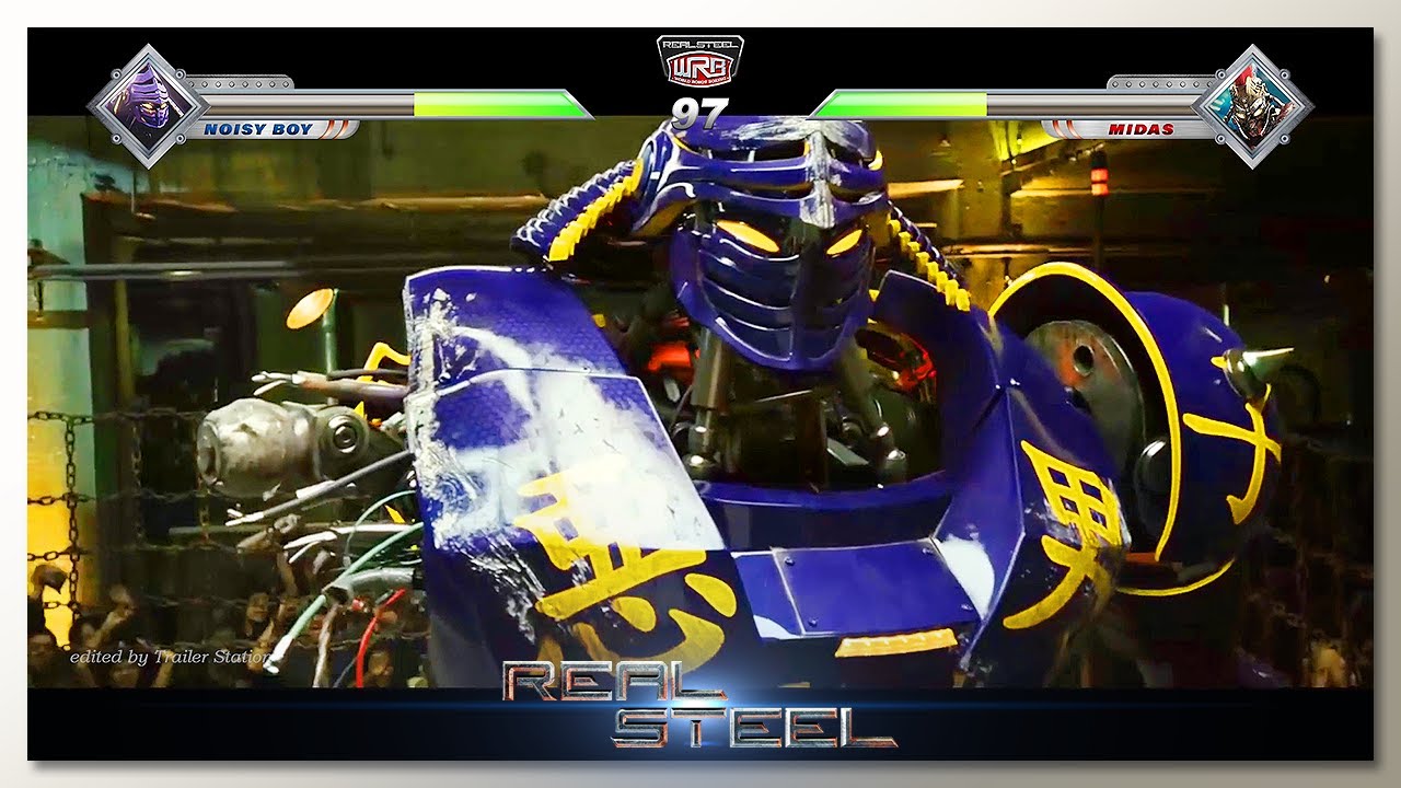 Noisy Boy vs Midas with Healthbars