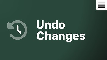 Undo Template Changes Using Revision History (Rollback)
