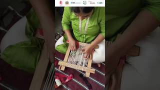 Skill Building with Frame Looms | SHG Women at Work #shorts