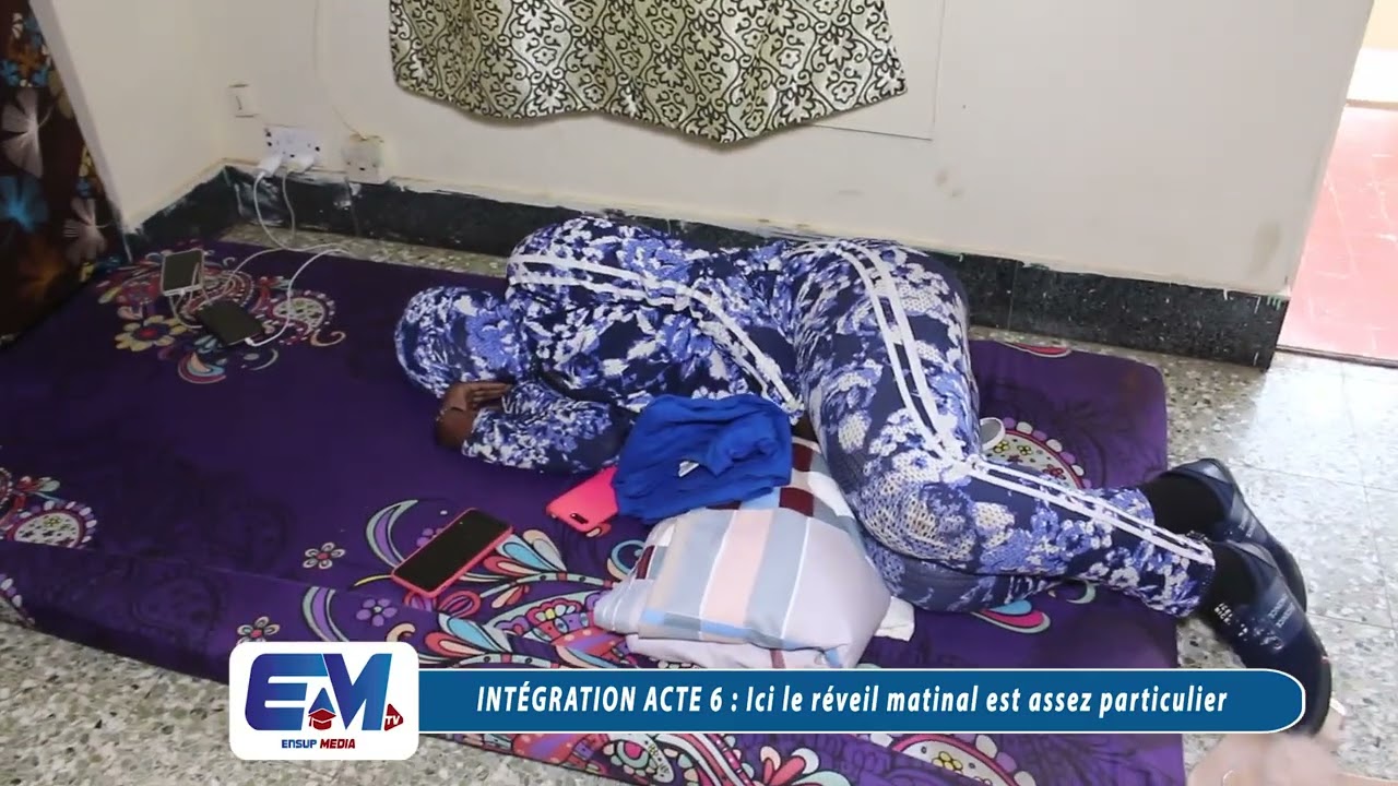 Intégration acte 6: ici le réveil matinal est assez particulier