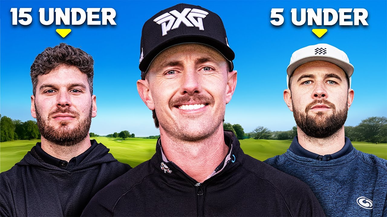 JAKE KNAPP vs SCRATCH vs 10 HANDICAP... (18 Hole Stroke Play)