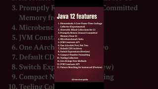 Java 12 Features Explained: Shenandoah G1 Improvements, and Switch Expressions #java #javafreshers